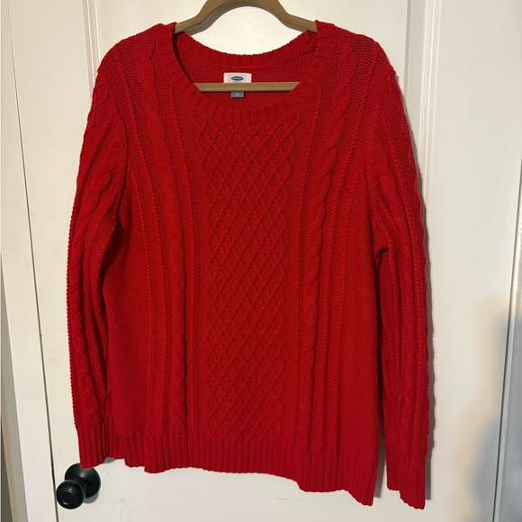 Old Navy Holiday Red Sweater - XXL - Picture 2 of 10